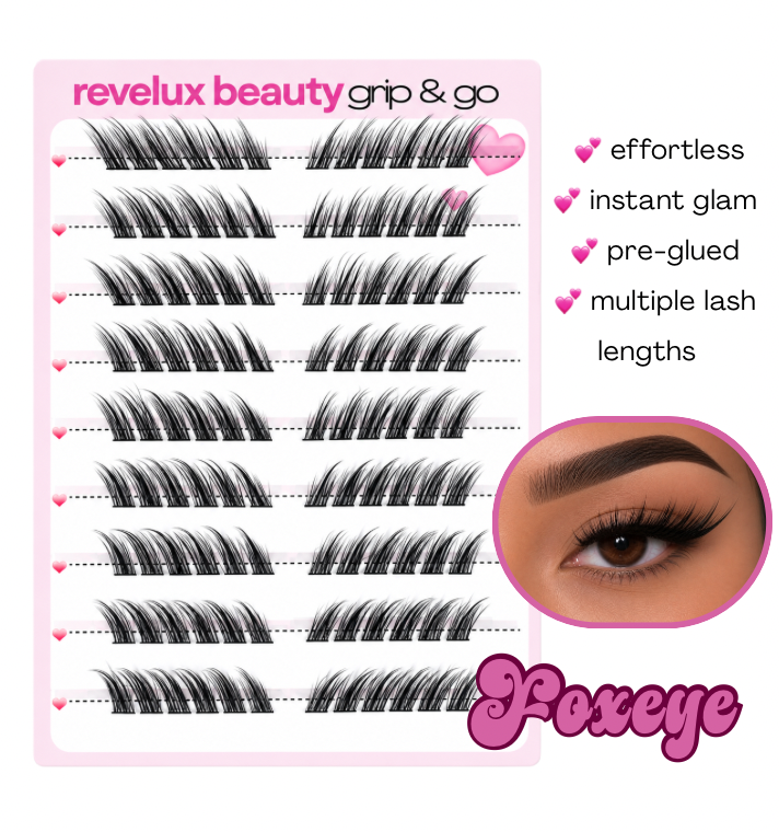 Grip & Go Pre-Glued Lash Clusters